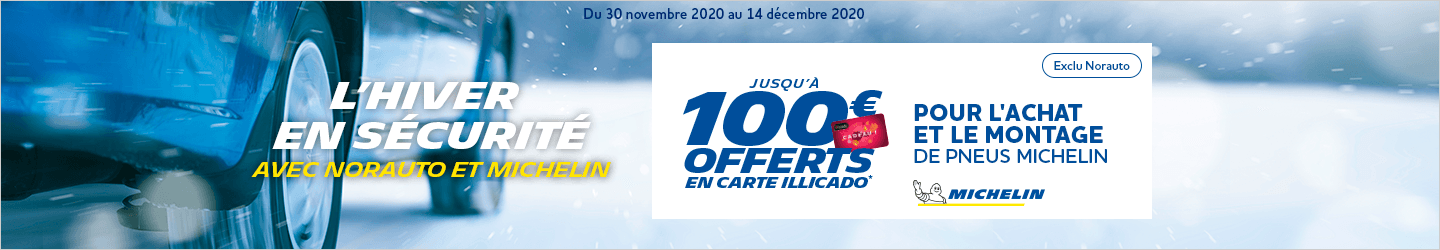 Op nat Michelin Hiver 2020