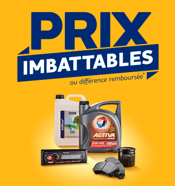 Prix les plus bas toute l'année(1)