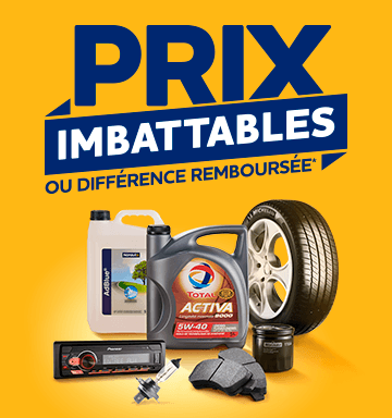 Prix les plus bas toute l'année(1)