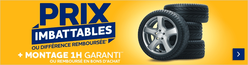 prix imbattables pneu