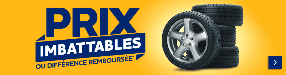 Prix imbattables pneus