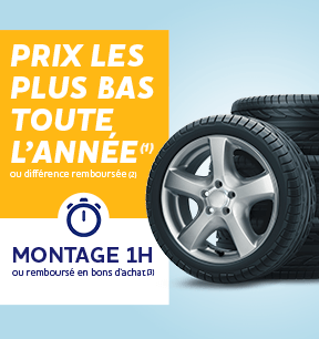Prix les plus bas toute l'année(1)
