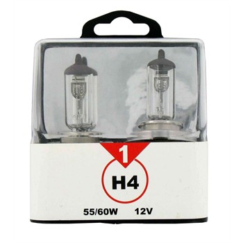 2 Ampoules 1er Prix Confiance H4 55/60 W 12 V