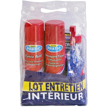 Trousse entretien intérieur Auto Pratic
