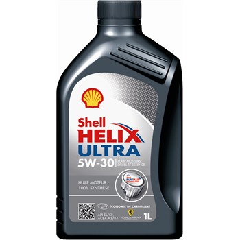 Huile moteur SHELL Helix Ultra 5W30 Essence et Diesel 1 L