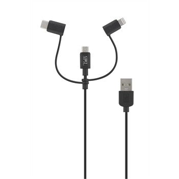 Câble 3 En 1 Lightning / Micro Usb / Usb-c Tnb