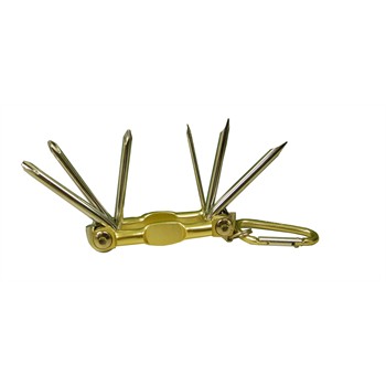 Porte-clés mousqueton 6 tournevis