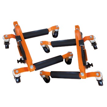 2 Crics Hydrauliques Pour Déplacement De Véhicules Go Jack 1,3 T