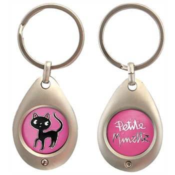 Porte-clés Jeton Zigoh Petite Minette