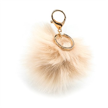 Porte-clés Pompom Marron Norauto