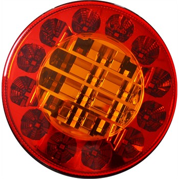 1 Feu Arrière À Led 3 Fonctions 122 Mm 10-30v Norep