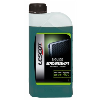 Liquide De Refroidissement Vert -35°c Lescot 1 L