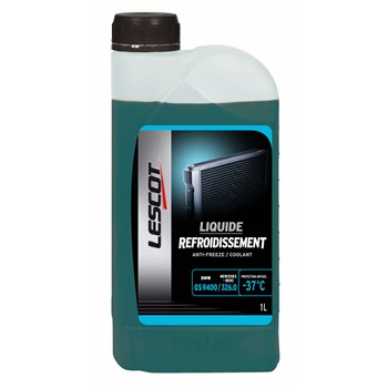 Liquide De Refroidissement Bleu -37°c Lescot 1 L