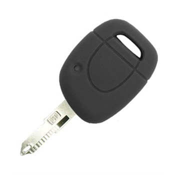 Coque Silicone Clé Voiture Noire