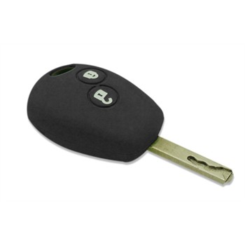 Coque Silicone Clé Voiture Noire