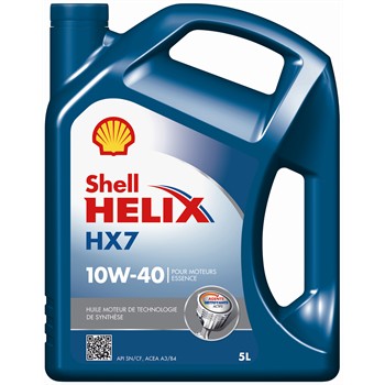 Huile moteur SHELL Helix HX7 10W40 essence 5 L