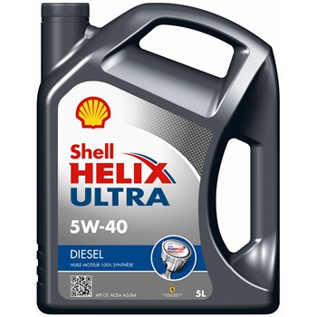 Huile moteur SHELL Helix Ultra 5W40 Diesel 5 L