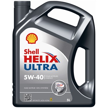 Huile moteur SHELL Helix Ultra 5W40 essence 5 L