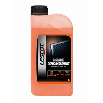 Liquide De Refroidissement Orange -37°c Lescot 1 L