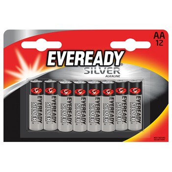 12 piles AA/LR6 EVEREADY Silver Alkaline
