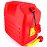 Jerrican carburant en poly&eacute;thyl&egrave;ne rouge EDA 20 L + bec verseur 