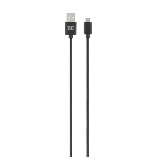 Câble USB micro USB TNB noir 1 m
