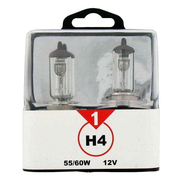 2 Ampoules 1er Prix Confiance H4 55/60 W 12 V
