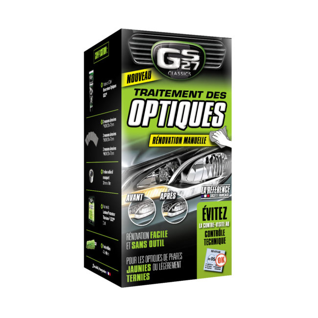Kit traitement des optiques GS27
