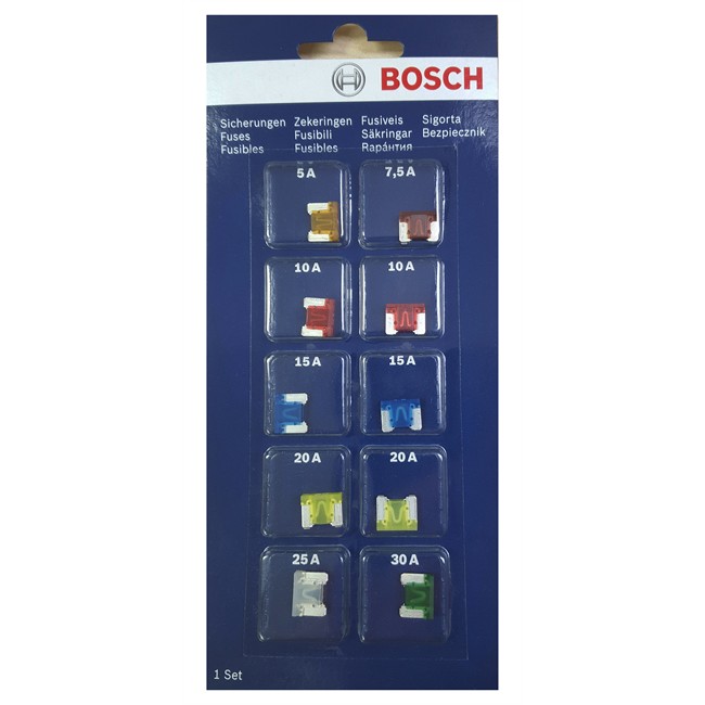 10 Mini-fusibles Low Profile BOSCH 5-30 A