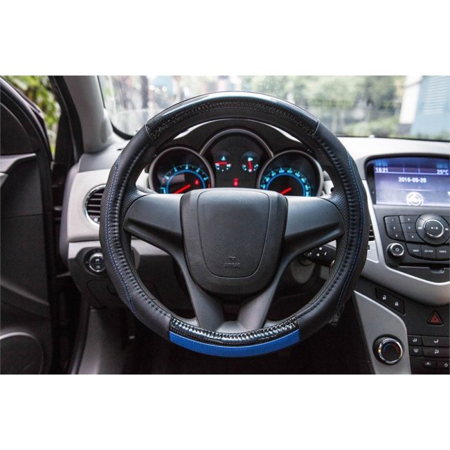 Couvre Volant Norauto Classic Sport Noir Et Bleu