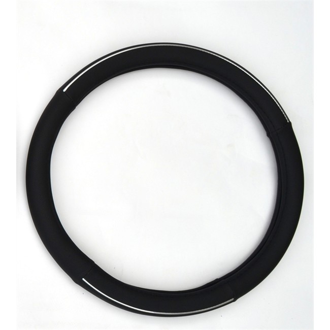 Couvre Volant Norauto Tuning Chromé / Noir