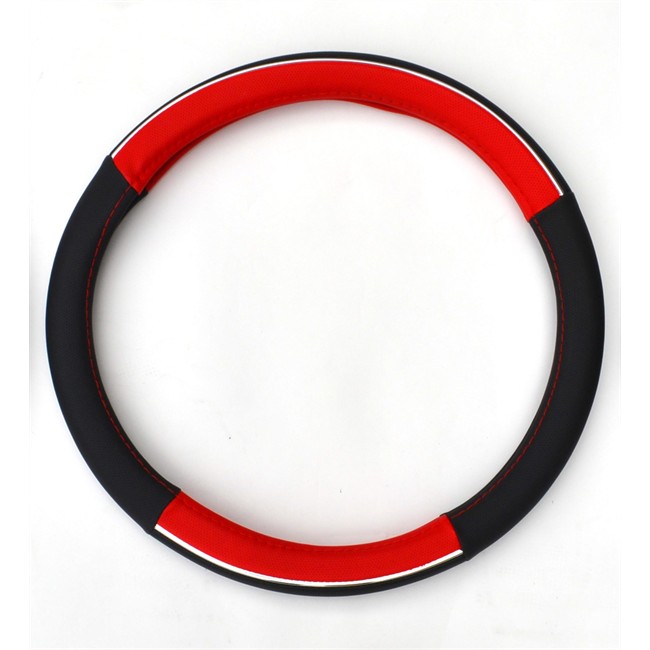 Couvre Volant Norauto Tuning Chromé / Rouge