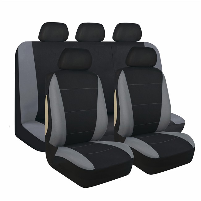 Jeu Complet De Housses Universelles Voiture 1er Prix Primera Noires Et Grises