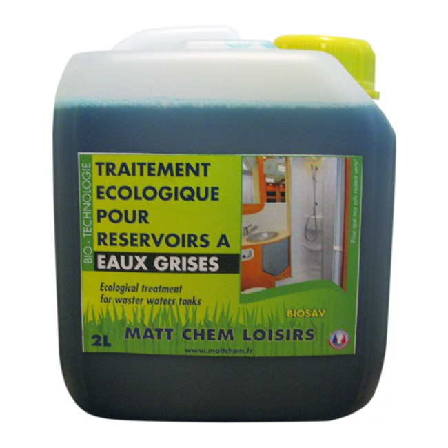 Traitement écologique pour réservoirs à eaux grises MATT CHEM LOISIRS 2 L