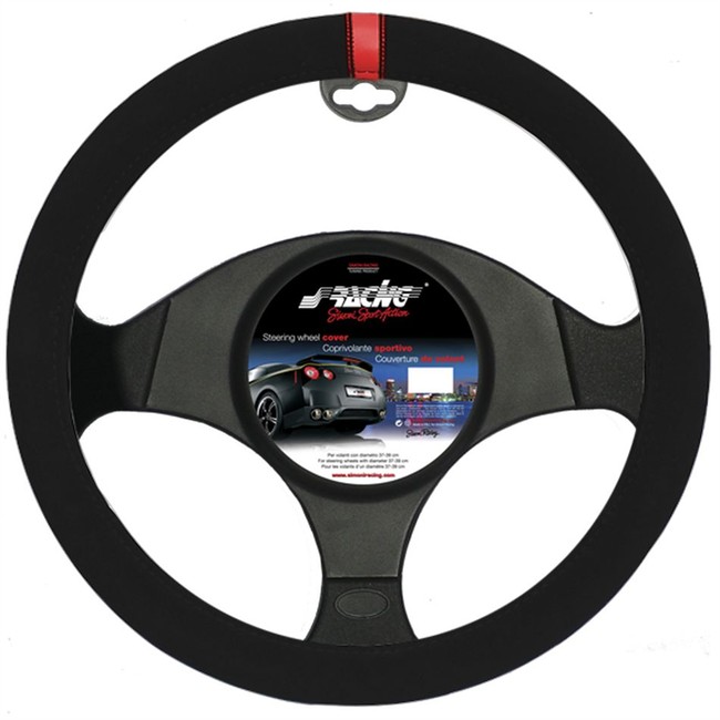 Couvre Volant En Microfibre Type Rally Sracing