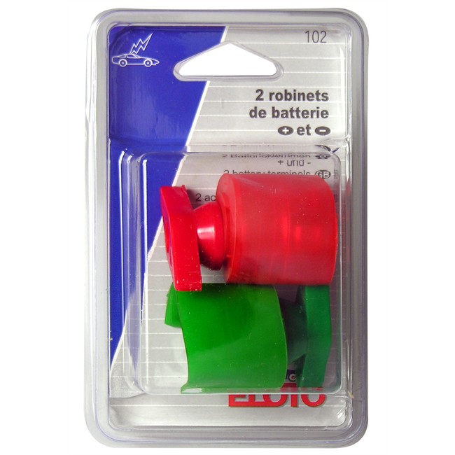 Cosses (+) et (-) pour batterie type robinet ELOTO
