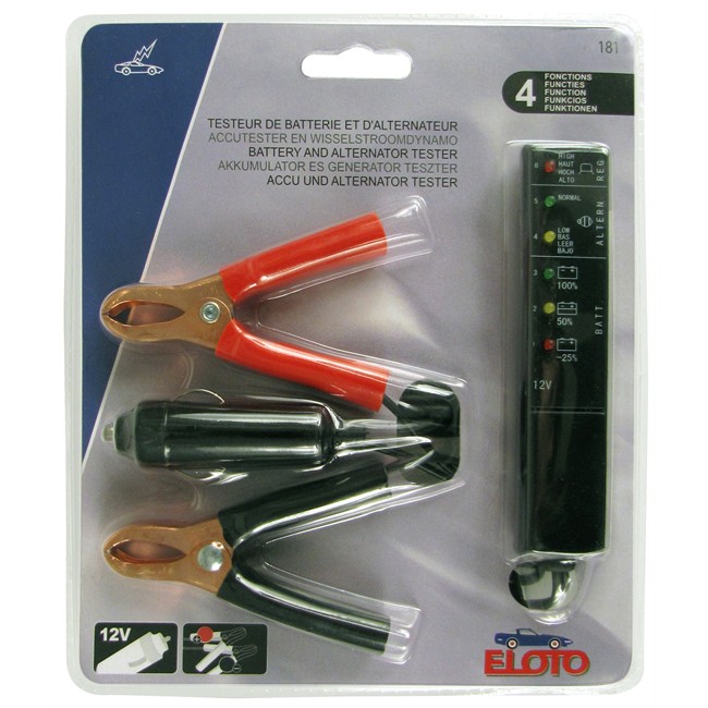 Testeur de batterie et d'alternateur ELOTO