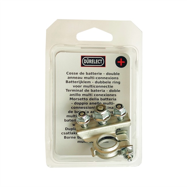 Cosse (+) double anneau multi-connexions DÜRELECT