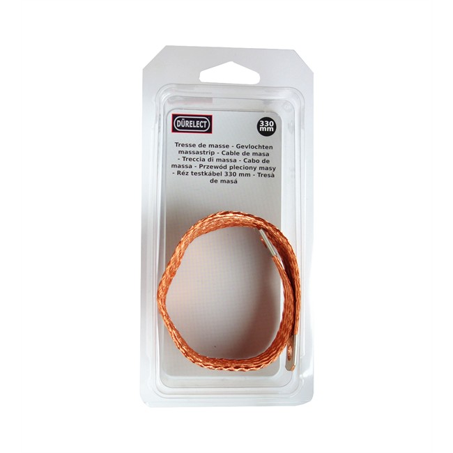 Tresse de masse cuivre 330 mm DÜRELECT