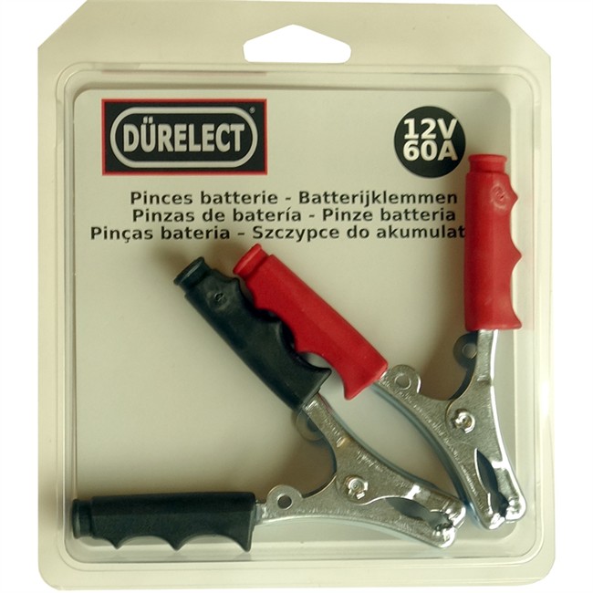 Pinces de raccordement 60 A 12 V DÜRELECT