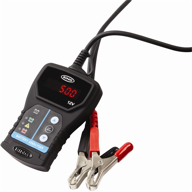 Testeur de batterie à affichage LED 12 V RING