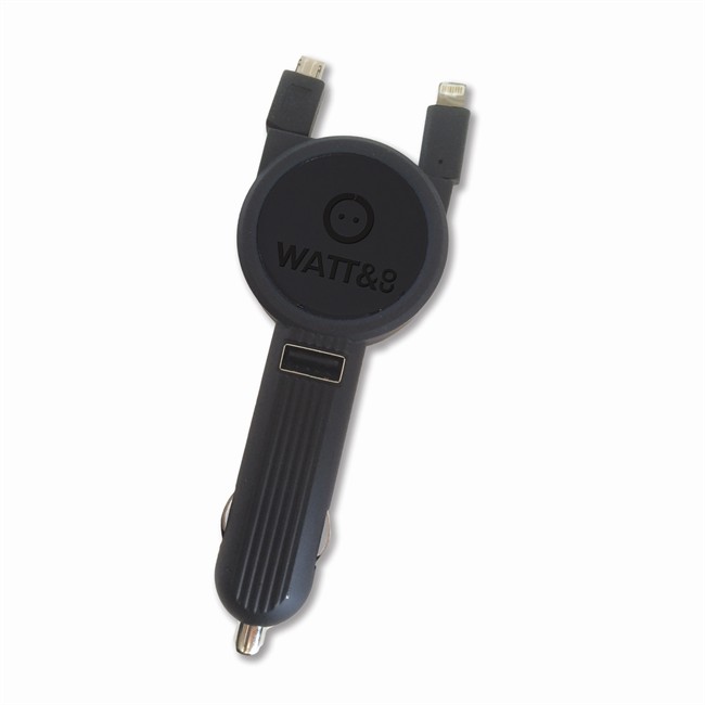Chargeur 3 en 1 USB micro USB Lightning WATTANDCO