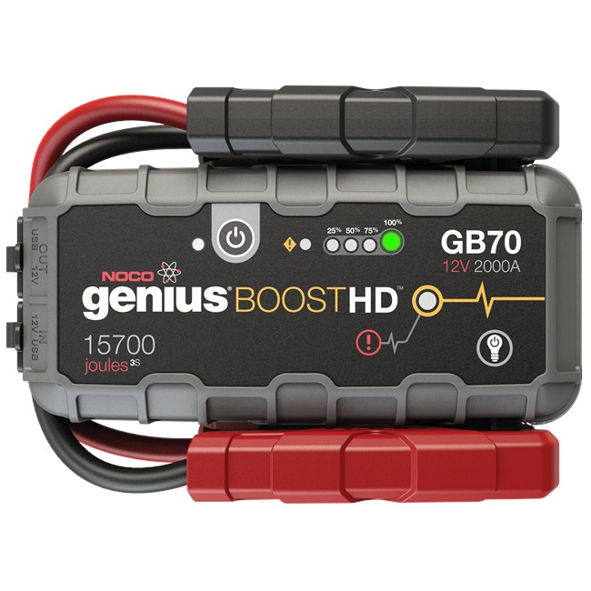Chargeur démarreur batterie NOCO Genius GB70 2000 A 12V/24V