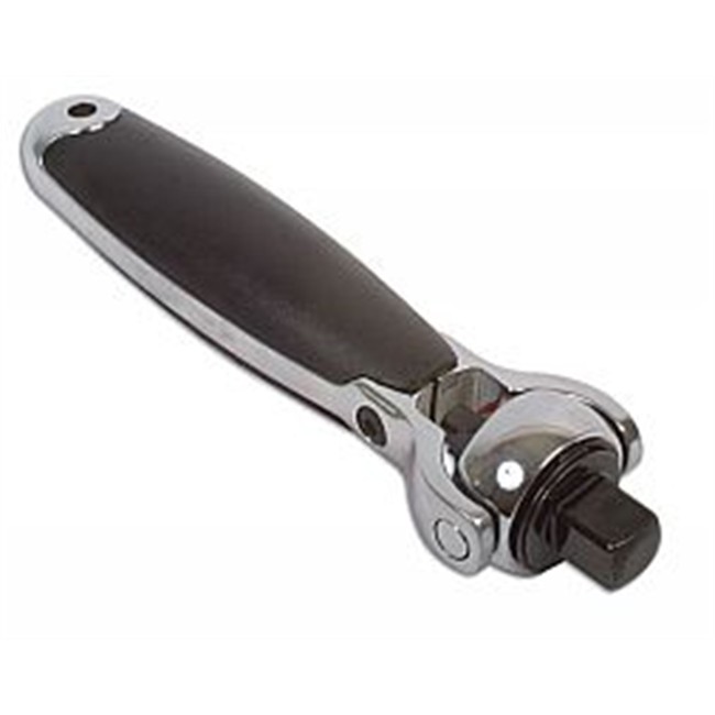 Clé à cliquet avec deux têtes carré 1/4'' et 1/2'' LASER 3976
