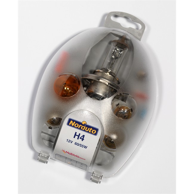 Coffret Ampoules H4 Norauto 7 Ampoules