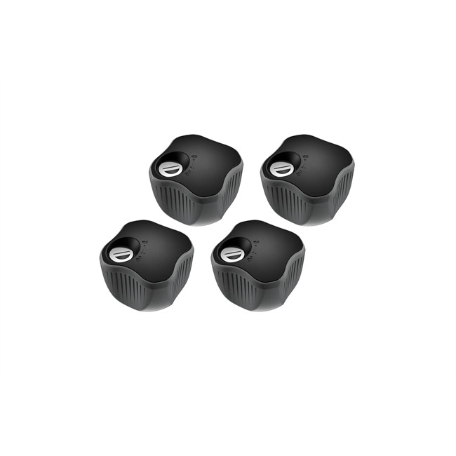 4 molettes de verrouillage THULE 527
