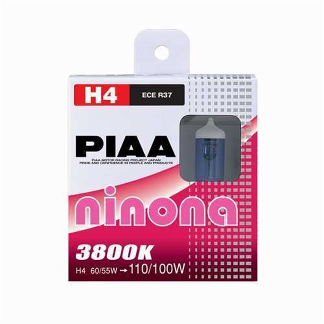 2 Ampoules Piaa H4 Ninona Blanche