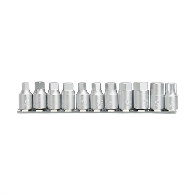 Kit De 11 Embouts De Vidange Carré 3/8'' Norauto