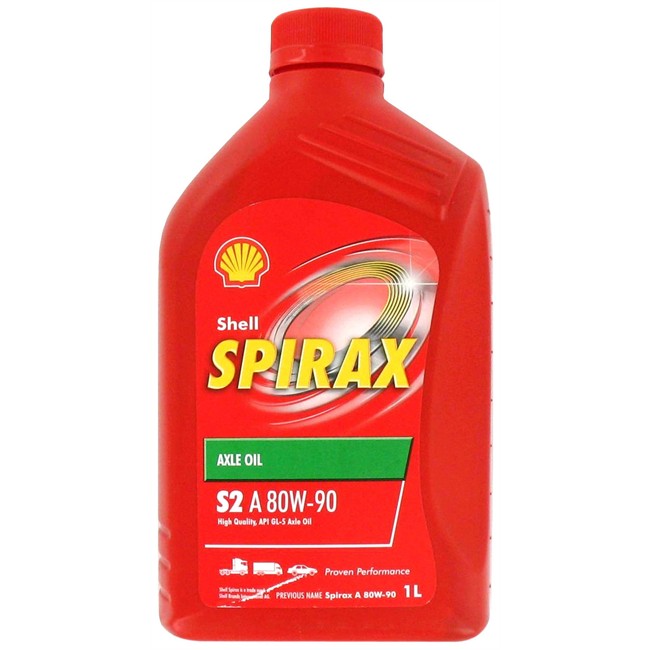 Huile de transmission SHELL Spirax S2 A 80W90 1 L
