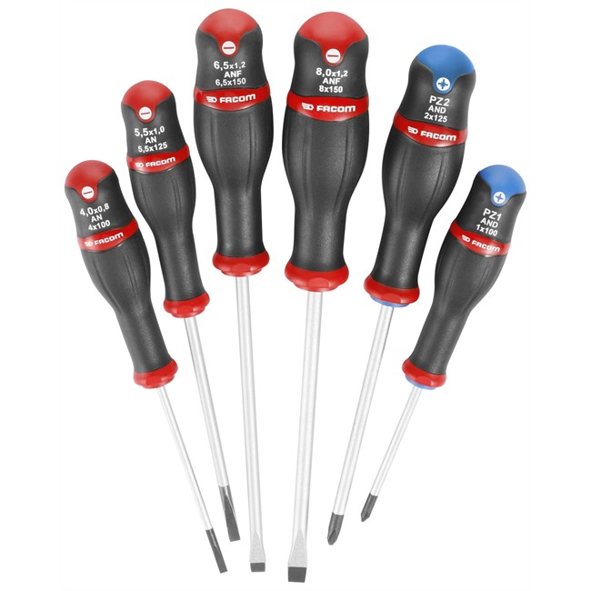 6 tournevis Protwist FACOM AND.J6